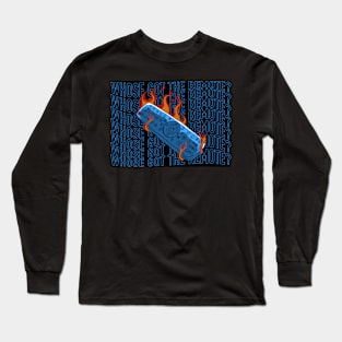 Burning Buttons Long Sleeve T-Shirt